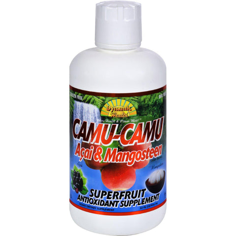 Dynamic Health Camu-camu Juice Blend Acai And Mangosteen - 32 Fl Oz