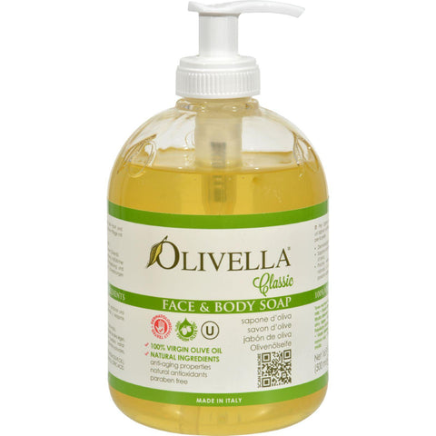 Olivella Face And Body Soap - 16.9 Fl Oz