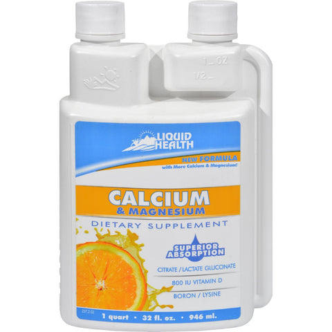 Liquid Health Calcium And Magnesium - 32 Fl Oz
