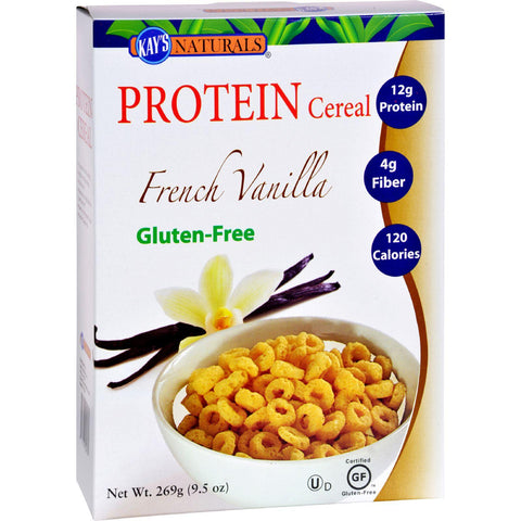 Kay's Naturals Better Balance Protein Cereal French Vanilla - 9.5 Oz - Case Of 6