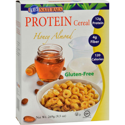 Kay's Naturals Better Balance Protein Cereal Honey Almond - 9.5 Oz - Case Of 6