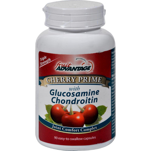 Fruit Advantage Cherry Prime Joint Comfort Complex With Glucosamine Chondroitin - 90 Softgels