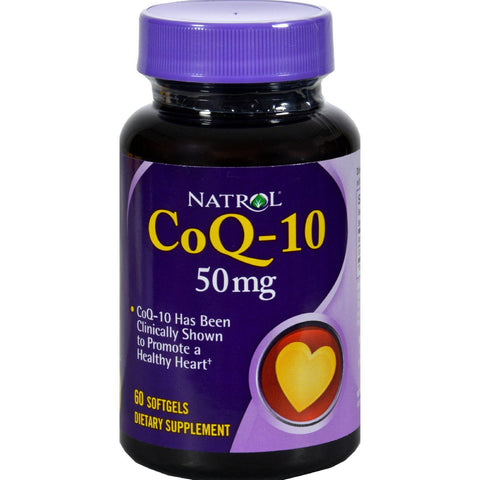 Natrol Coq-10 - 50 Mg - 60 Softgels