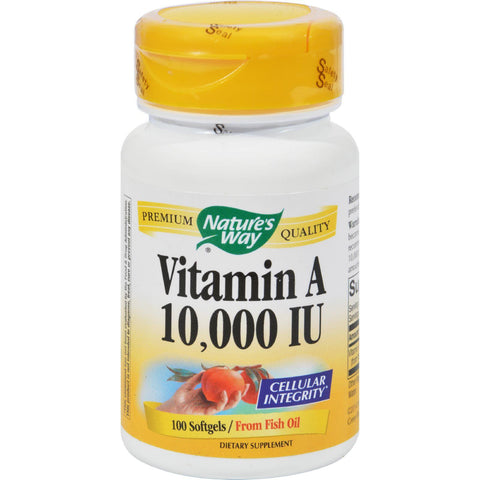 Nature's Way Vitamin A - 10000 Iu - 100 Softgels