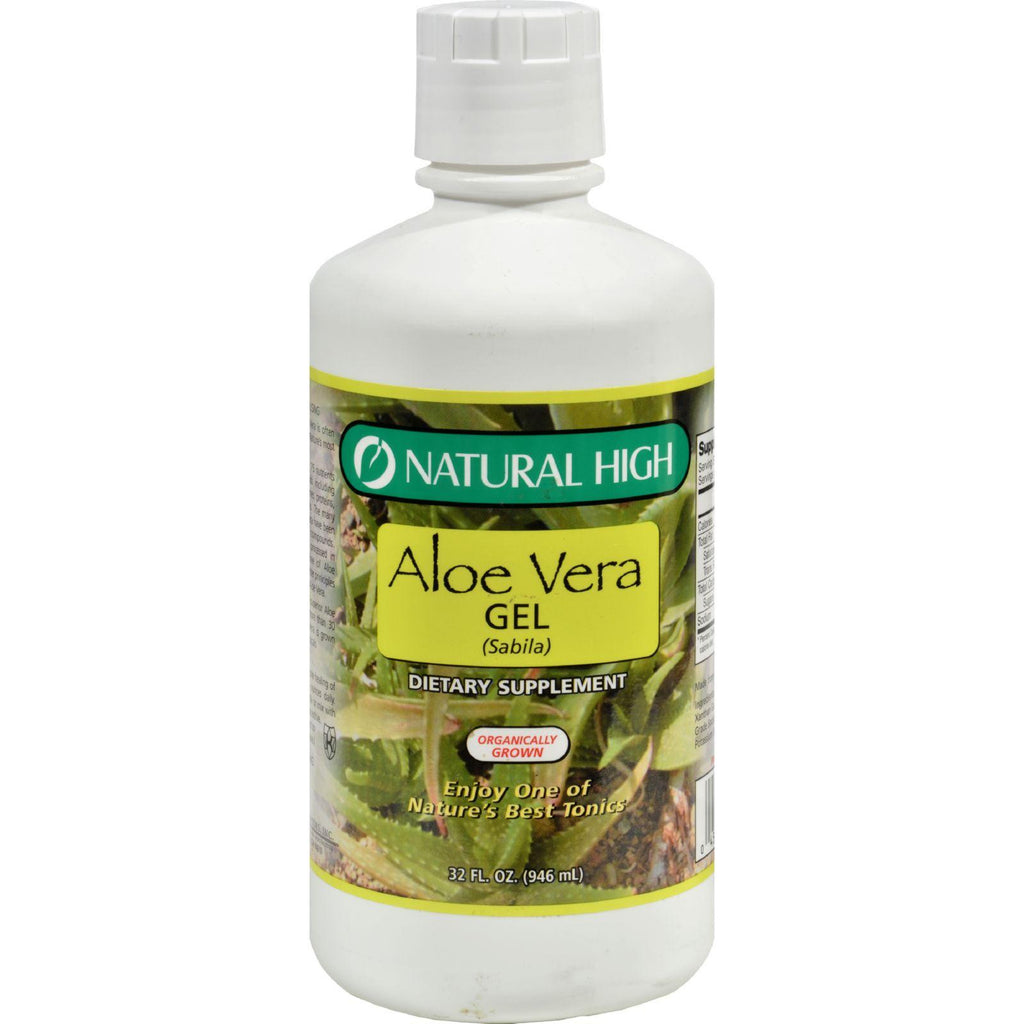 Natural High Aloe Vera Gel - Case Of 12 - 32 Oz