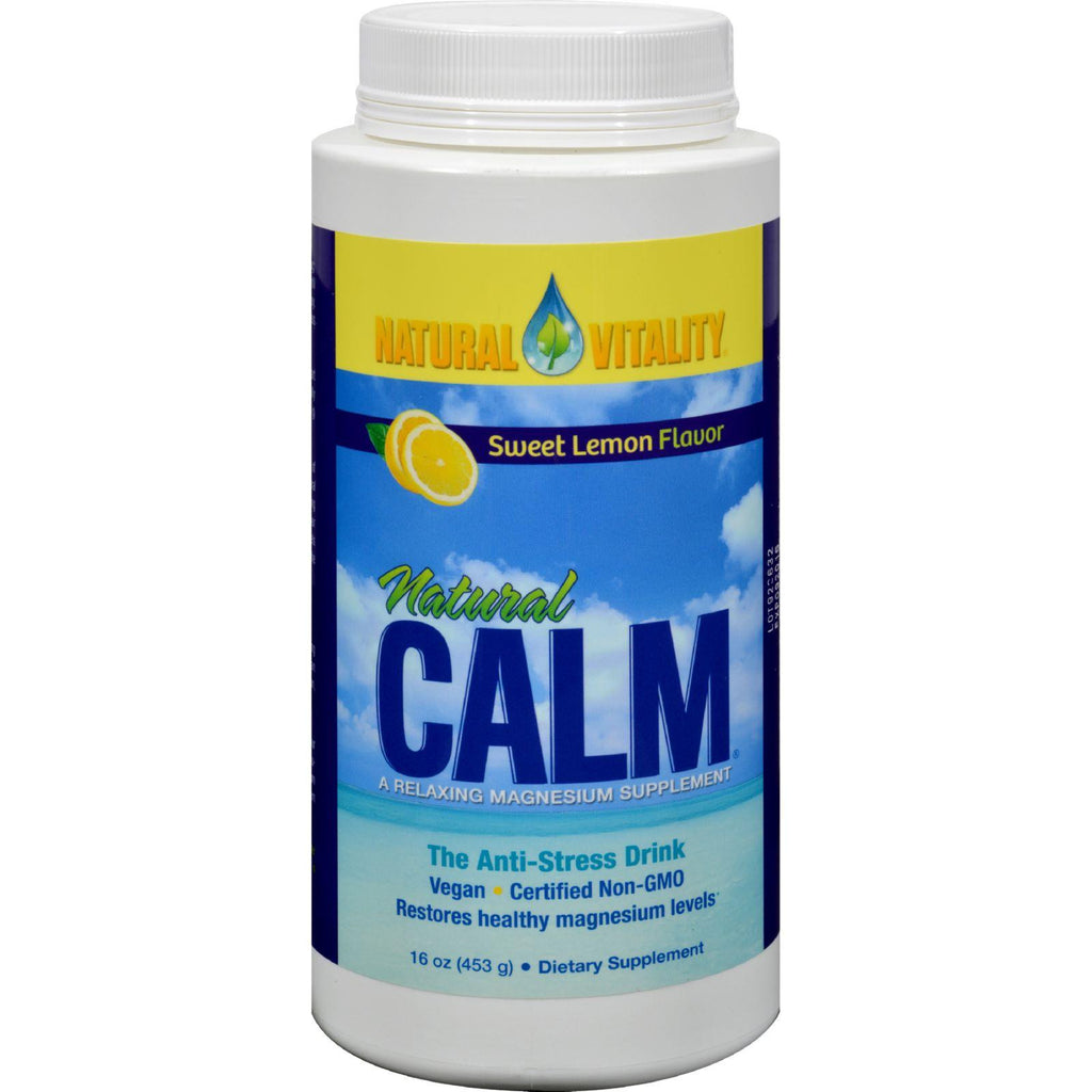 Natural Vitality Natural Calm Sweet Lemon - 16 Oz