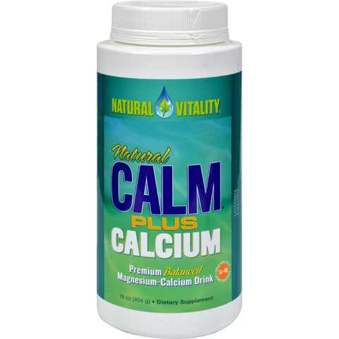 Natural Vitality Natural Calm Plus Calcium - 16 Oz