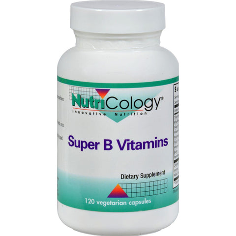 Nutricology Super B Vitamin Complex - 120 Capsules