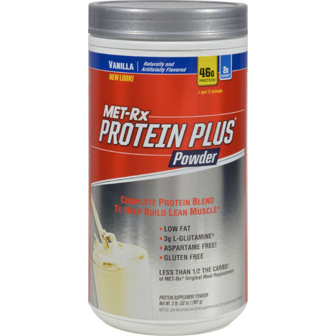 Met-rx Protein Plus Powder Vanilla - 2 Lbs