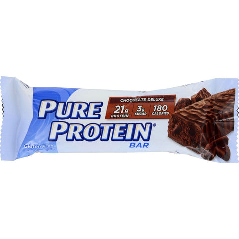 Pure Protein Bar - Chocolate Deluxe - Case Of 6 - 50 Grams