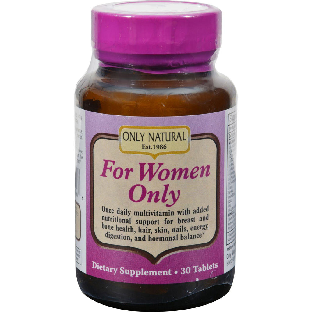 Only Natural For Women Only - 30 Tablets