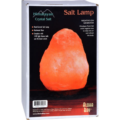 Himalayan Salt Crystal Lamp Small 7" To 8" - 1 Lamp
