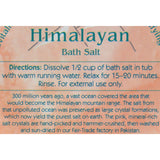 Himalayan Salt Bath Salt - Relaxing - 24 Oz