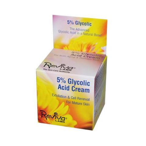Reviva Labs 5% Glycolic Acid Renaissance Cream - 1.5 Oz