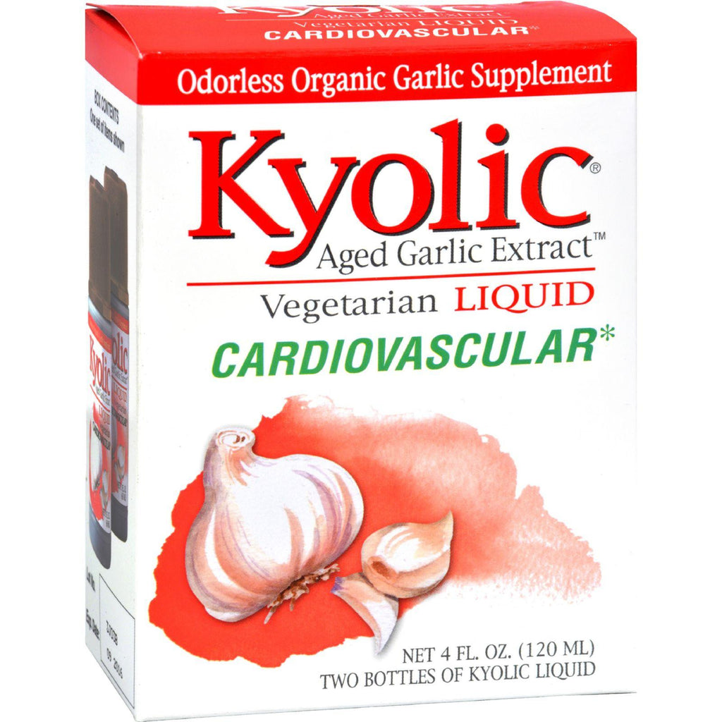 Kyolic Aged Garlic Extract Cardiovascular Liquid - 4 Fl Oz