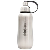 Thinksport Stainless Steel Sports Bottle - Silver - 25 Oz