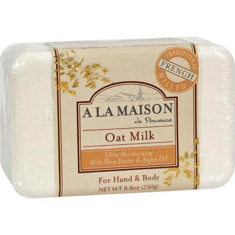 A La Maison Bar Soap Oat Milk - 8.8 Oz