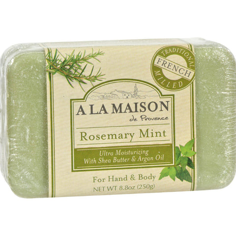 A La Maison Bar Soap Rosemary Mint - 8.8 Oz