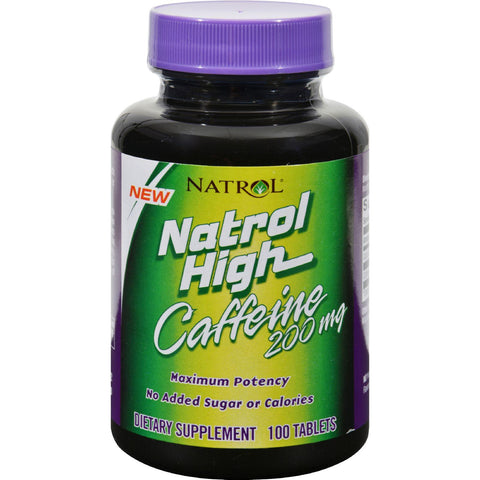 Natrol High Caffeine - 200 Mg - 100 Tablets