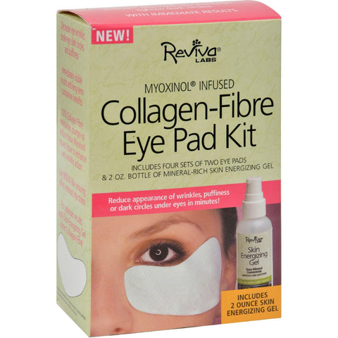 Reviva Labs Collagen Fibre Eye Pad Kit 2-pads - 2 Oz