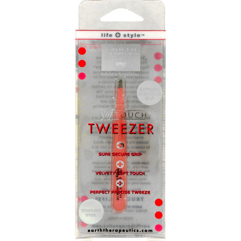 Earth Therapeutics Softouch Tweezer Pink - 1 Unit