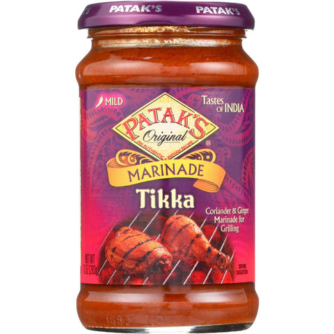 Pataks Curry Paste - Concentrated - Tikka Masala - Medium - 10 Oz - Case Of 6
