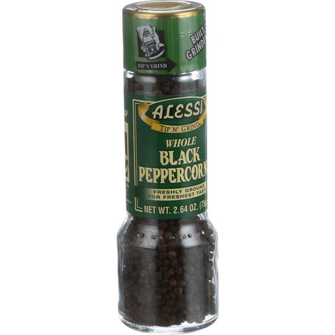 Alessi Grinder - Whole Black Peppercorns - Large - 2.64 Oz