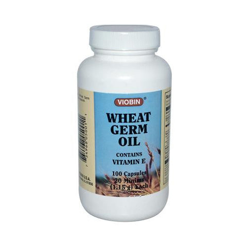 Viobin Wheat Germ Oil - 1.15 G - 100 Capsules