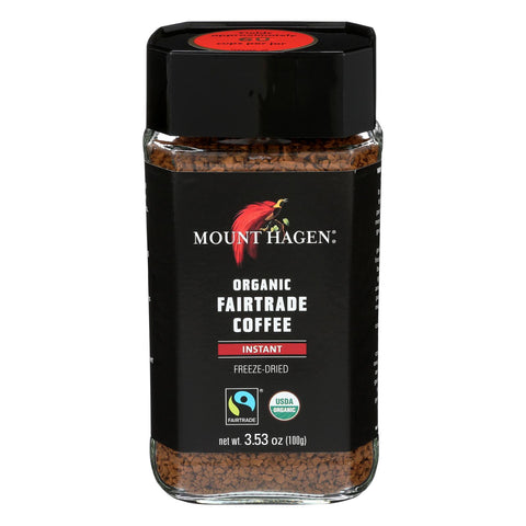 Mount Hagen Organic Instant Coffee - Coffee - Case Of 6 - 3.53 Oz.