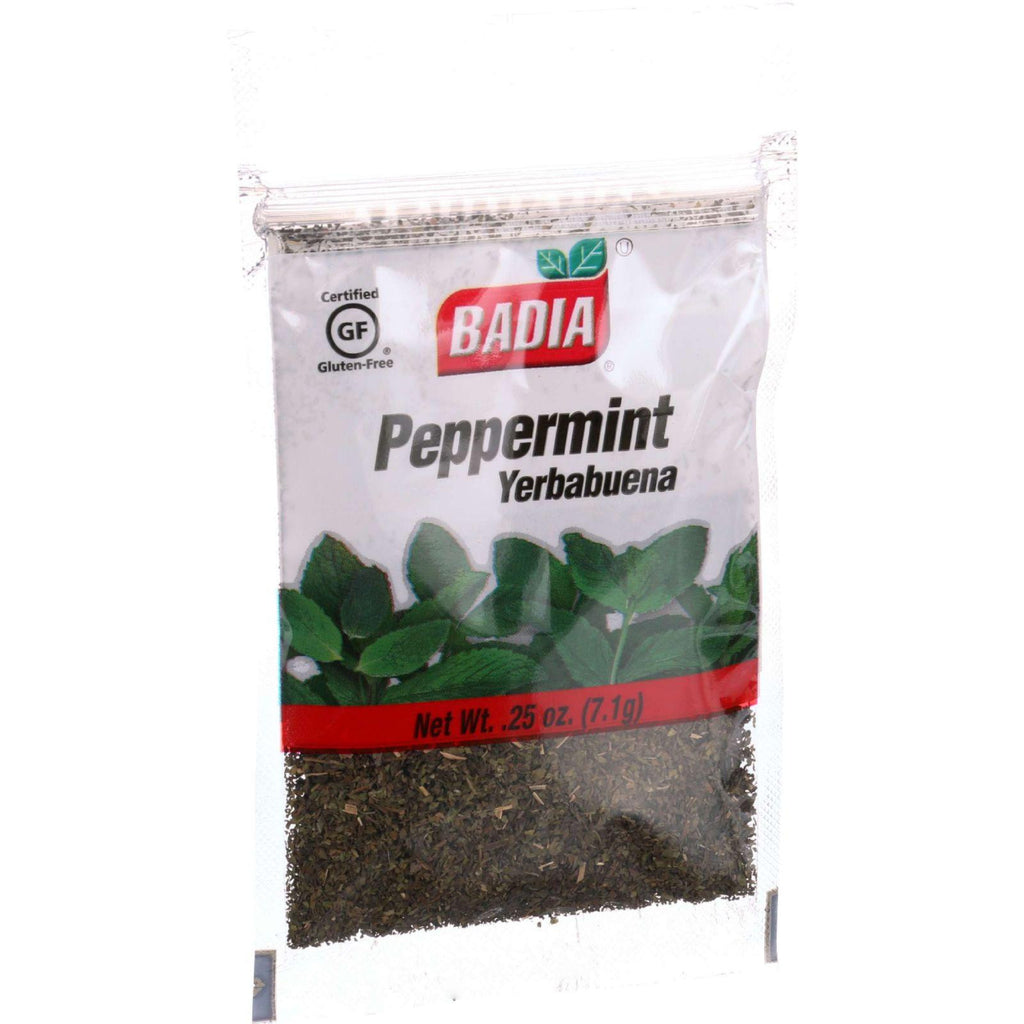 Badia Spices Peppermint - .25 Oz - Case Of 12