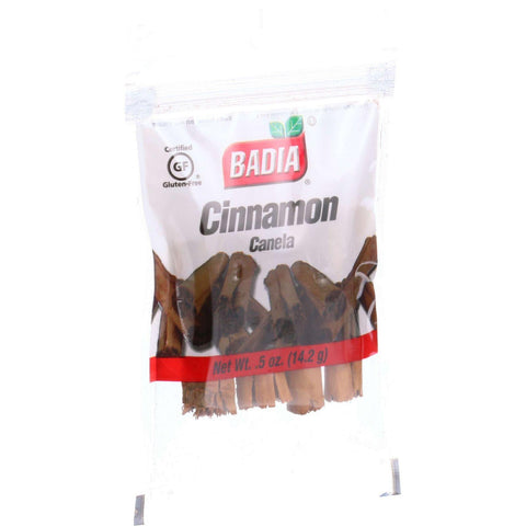 Badia Spices Cinnamon Sticks - .5 Oz - Case Of 12