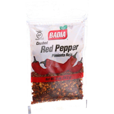 Badia Spices Red Pepper - Crushed - .5 Oz - Case Of 12