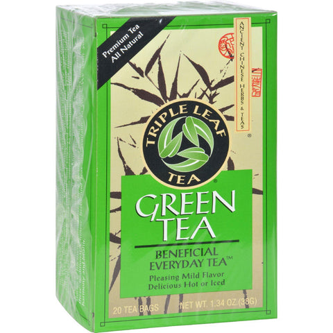 Triple Leaf Tea Green Tea - Case Of 6 - 20 Bags