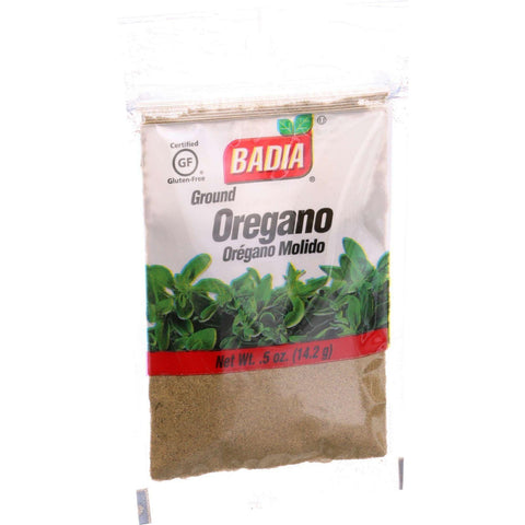 Badia Spices Oregano - Ground - .5 Oz - Case Of 12