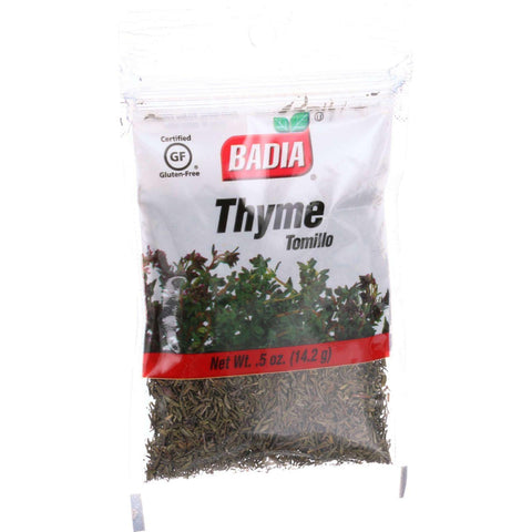 Badia Spices Thyme Leaves - .5 Oz - Case Of 12