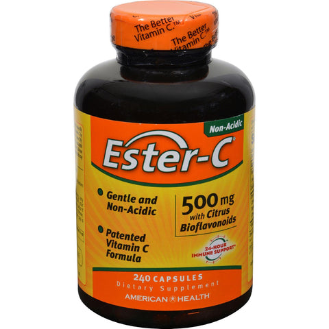 American Health Ester-c With Citrus Bioflavonoids - 500 Mg - 240 Capsules