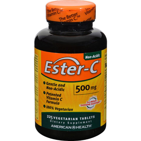 American Health Ester-c - 500 Mg - 225 Vegetarian Tablets