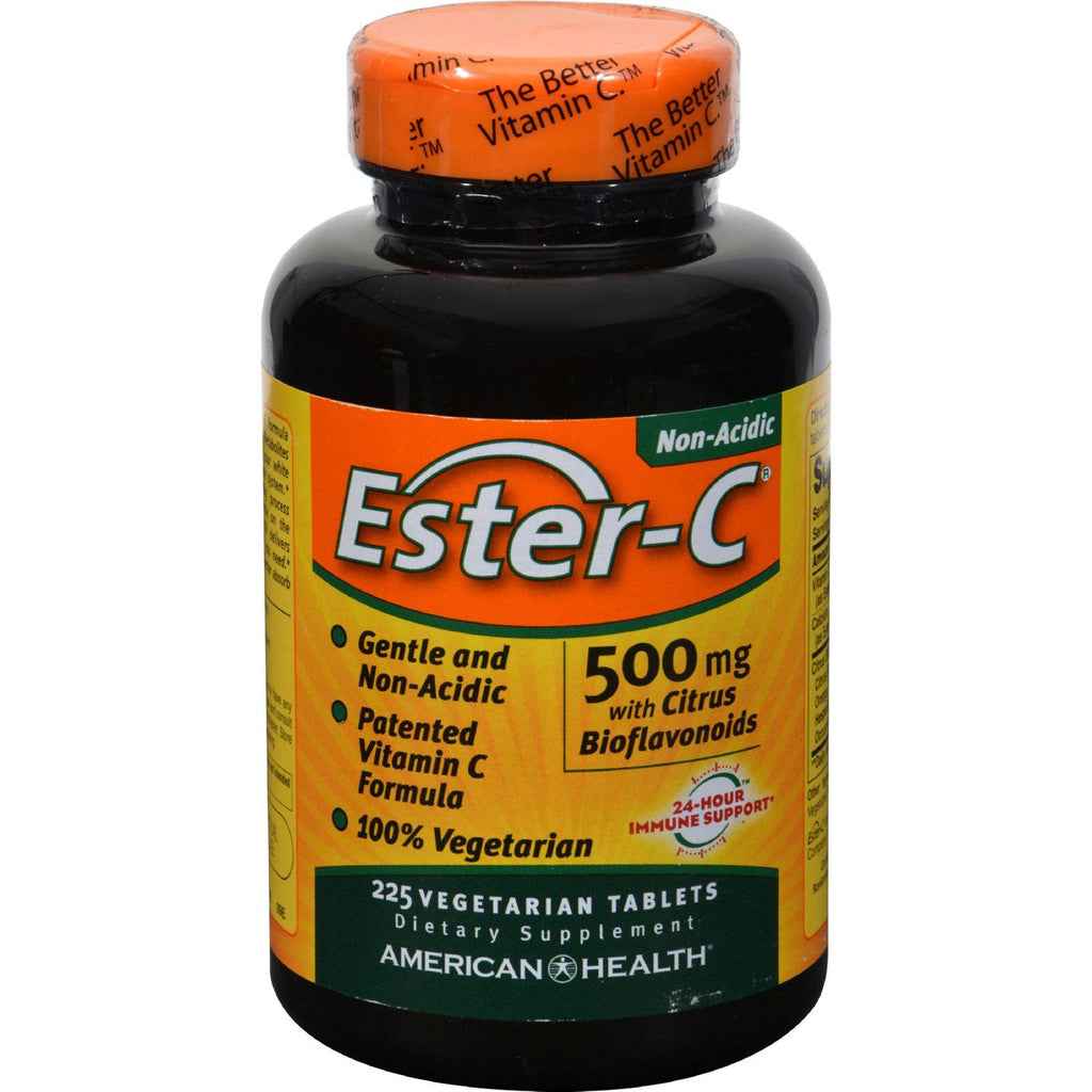 American Health Ester-c With Citrus Bioflavonoids - 500 Mg - 225 Vegetarian Tablets