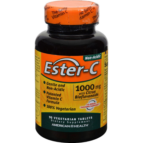 American Health Ester-c With Citrus Bioflavonoids - 1000 Mg - 90 Vegetarian Tablets