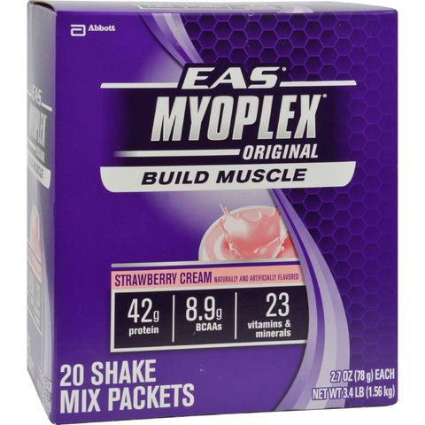 Eas Myoplex Original Nutrition Shake Strawberry Cream - 20 Servings
