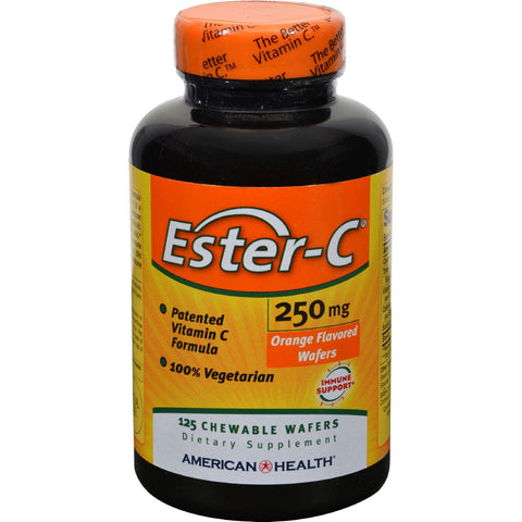 American Health Ester-c Orange - 250 Mg - 125 Wafers