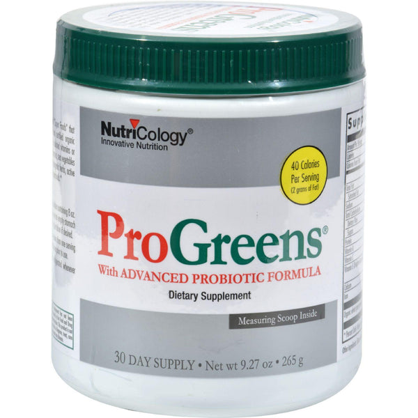 Nutricology Pro Greens With Advanced Probiotic Formula - 9.27 Oz – demo ...