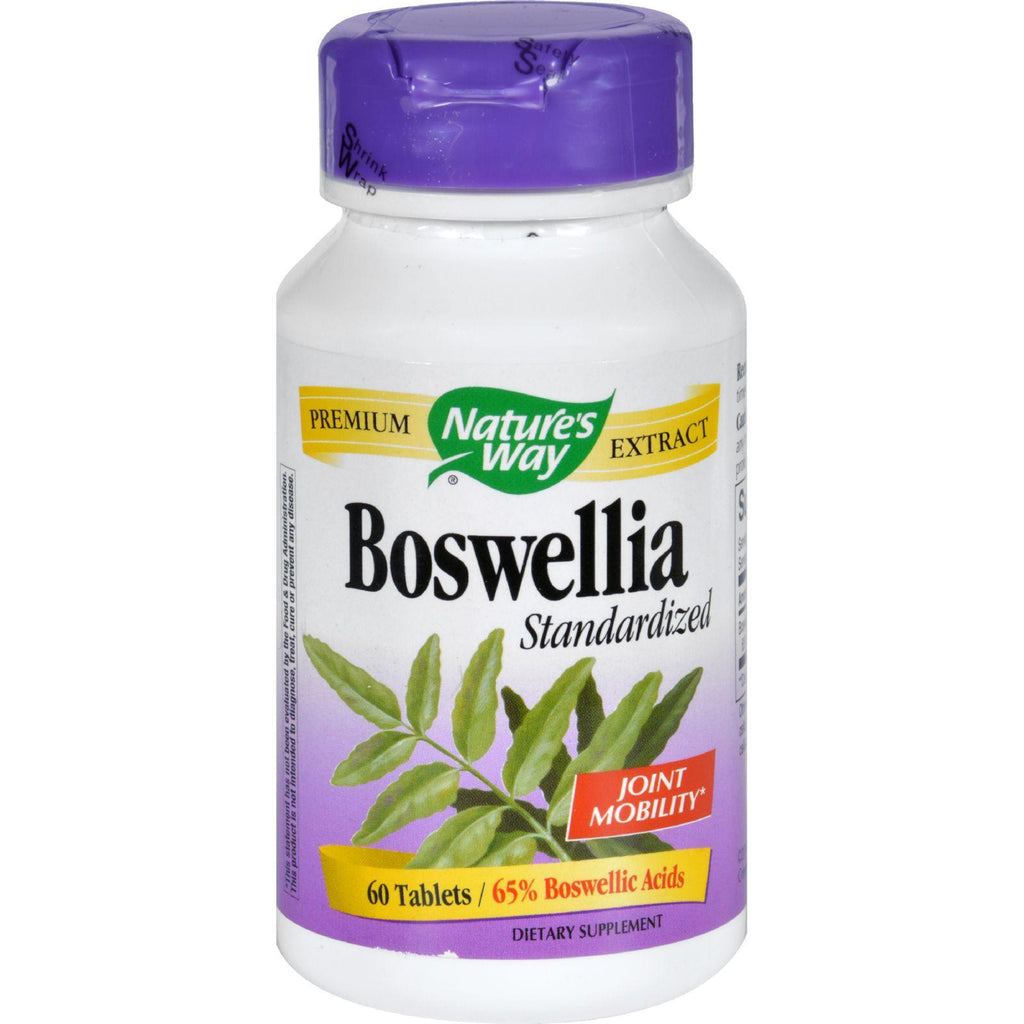 Nature's Way Boswellia Standardized - 60 Tablets