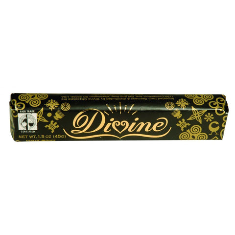 Divine Chocolate Bar - Dark Chocolate - Snack - 1.5 Oz Bars - Case Of 30