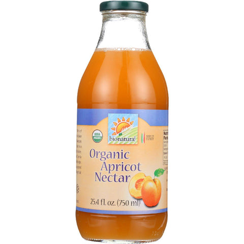 Bionaturae Fruit Nectar - Orangic - Apricot - 25.4 Oz - Case Of 6