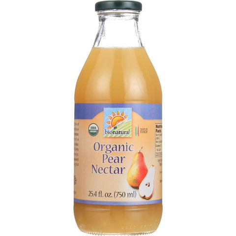 Bionaturae Fruit Nectar - Orangic - Pear - 25.4 Oz - Case Of 6
