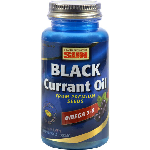 Health From The Sun Black Currant 500 - 90 Softgels