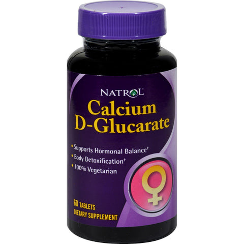 Natrol Calcium D-glucarate - 60 Tablets