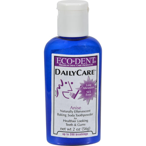 Eco-dent Toothpowder Daily Care - Anise - 2 Oz