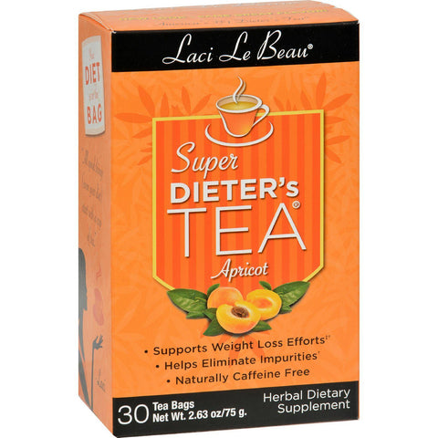 Laci Le Beau Super Dieter's Tea Apricot - 30 Tea Bags